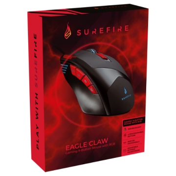 Souris Gamer Verbatim SureFire Eagle Claw RGB - 48817