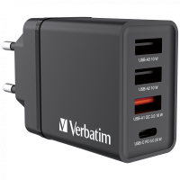 Chargeur USB-C USB 30W - gris - VERBATIM 49700