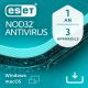 ESET NOD32 Antivirus - 1an / 3 PC