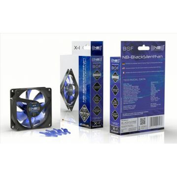 Ventilateur 80mm Noiseblocker BlackSilent Fan XR-2