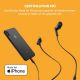 Oreillettes BELKIN Écouteurs pour iPhone Lightning Noir - G3H0001btBLK