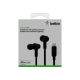 Oreillettes BELKIN Écouteurs pour iPhone Lightning Noir - G3H0001btBLK