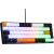 Clavier Gamer The G-Lab Keyz Hydrogen, 60%, noir-blanc-orange - KEYZ-HYDROGEN-BKWO/FR