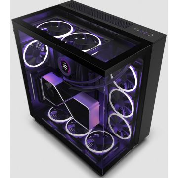 NZXT H9 Elite RGB, noir