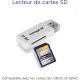 Lecteur de Cartes externe INTEGRAL, blanc - INCRSDNRP