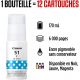 Cartouche CANON GI-51 C, Cyan, 70ml, 6000 pages - 4546C001
