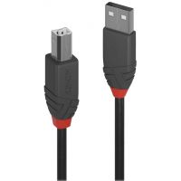 Câble USB 2.0 en 5m série A à série B, noir - LINDY 36675