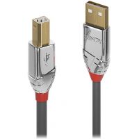 Câble USB 2.0 en 5m série A à série B, Cromo Line - LINDY 36644
