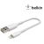 BELKIN, câble USB lighting, 15cm, blanc - CAA002bt0MWH