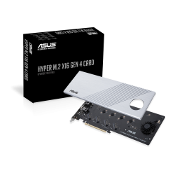 Carte contrôleur PCI-E ASUS Hyper M.2 x16 Gen 4 - 90MC08A0-M0EAY0