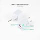 Chargeur TOOQ 20W - USB & USB-C - TQWC-QCPD20WT