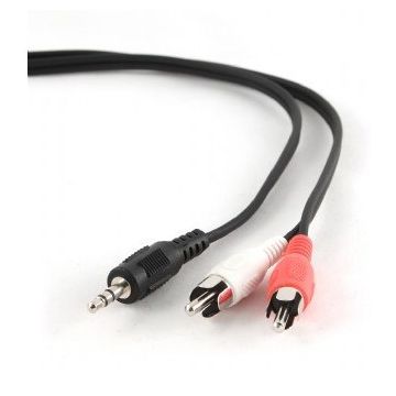 Câble mini jack vers 2 RCA mâle, longueur 1.5m