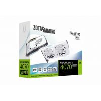 Zotac GeForce RTX 4070 Super Twin Edge OC White 12Go - 4895173629174