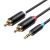 Câble mini jack vers 2 RCA mâle, longueur 8m - Vention BCLBK
