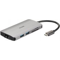 Station d'accueil D-LINK USB-C 8-en-1 HDMI SD /microSD