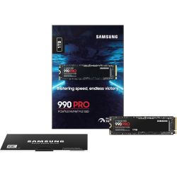 SSD 1To NVme SAMSUNG 990 PRO M.2 NVMe PCIe 4.0 - MZ-V9P1T0BW