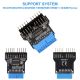 Convertisseur USB 3.0 19 pins vers 2x USB2.0