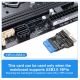 Convertisseur USB 3.0 19 pins vers 2x USB2.0