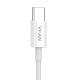 Câble USB vers USB-C VFAN X03, 3A, 1m (blanc)