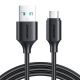 Câble vers Micro USB-A / 2,4 A / 0,25 m Joyroom S-UM018A9 (noir) - S-UM018A9