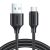 Câble vers Micro USB-A / 2,4 A / 0,25 m Joyroom S-UM018A9 (noir) - S-UM018A9