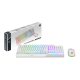 Pack VIGOR GK30 COMBO WHITE FR, semi-mécanique, blanc