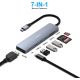 Hub USB-C BENFEI - 3 USB - USB-C - Lecteur de cartes SD - HDMI