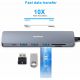 Hub USB-C BENFEI - 3 USB - USB-C - Lecteur de cartes SD - HDMI