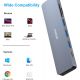 Hub USB-C BENFEI - 3 USB - USB-C - Lecteur de cartes SD - HDMI