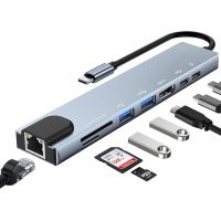 Hub USB-C 8 en 1