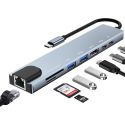 Hub USB-C 8 en 1