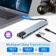Hub USB-C 8 en 1