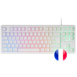 Clavier Mars Gaming MK023W TKL RGB (Blanc - MK023WFR)