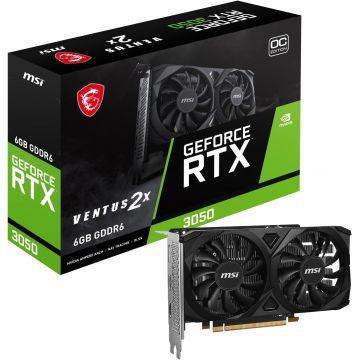 MSI GeForce RTX3050 VENTUS 2X E 6G OC - V812-055R