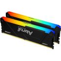 Kit 32Go 2x16 DIMM Kingston FURY 16Go DDR4 3200Mhz RGB - KF432C16BB2AK2/32