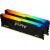 Kit 32Go 2x16 DIMM Kingston FURY 16Go DDR4 3200Mhz RGB - KF432C16BB2AK2/32