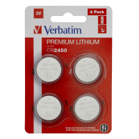 Pile lithium CR2450 3V, 560mAh - VERBATIM 49535