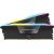 Kit 32Go DDR5 6000MHz - CORSAIR RGB - CMH32GX5M2B6000Z38