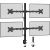 Support pour 4 moniteurs Vesa 75x75/100x100 - BONTEC MDM004