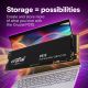SSD 500Go NVMe CRUCIAL P310, M.2 2280 PCIe 4.0x4 (NVMe)