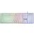Clavier Mars Gaming MK220 RGB (Blanc - MK220WFR)