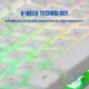 Clavier Mars Gaming MK220 RGB (Blanc - MK220WFR)