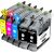 Pack de cartouches d'encre compatibles Brother LC123