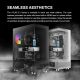 Gamdias Atlas E1 RGB - Noir - 16332-924A3-30000-G