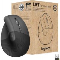 Logitech Lift for Business Souris verticale ergonomique sans fil bluetooth - 910-006494