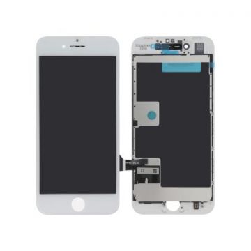 Bloc écran LCD + vitre tactile pour iPhone 8/SE2/SE3 (avec ESR), blanc Bloc écran LCD + vitre tactile pour iPhone 8/SE2/SE3 (avec ESR), blanc