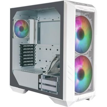 Cooler Master HAF 500 Midi Tower Blanc - H500-WGNN-S00