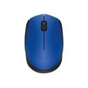 Souris LOGITECH M171 Wireless Mouse - bleue / noire - 910-004640