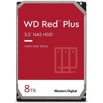 DD 3"1/2 8To WD Red Plus NASWARE SATA3 5640T 256Mo - WD80EFPX