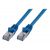 Cable réseau 5m ethernet RJ45 Cat 6 F/UTP Gigabit, bleu - FTP6-5M/B
